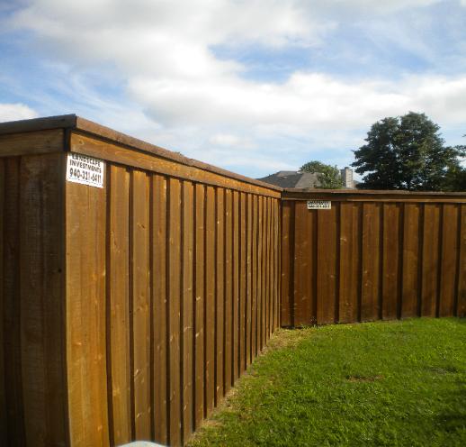 dallas wood fence